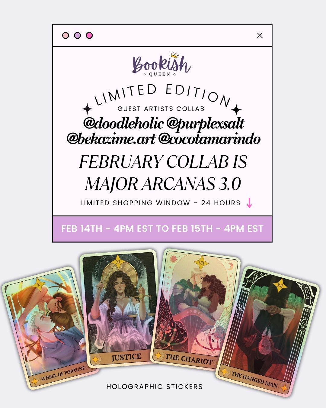 Dramione Multi-Artists Collab Major Arcanas 3 - FEBRUARY COLLAB