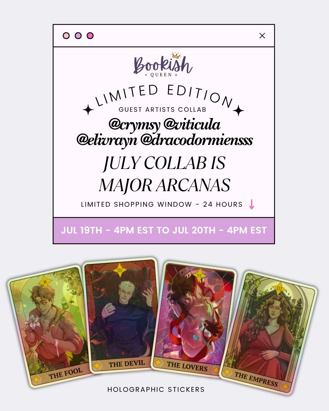 Dramione Major Arcanas Multi-Artist - JULY COLLAB