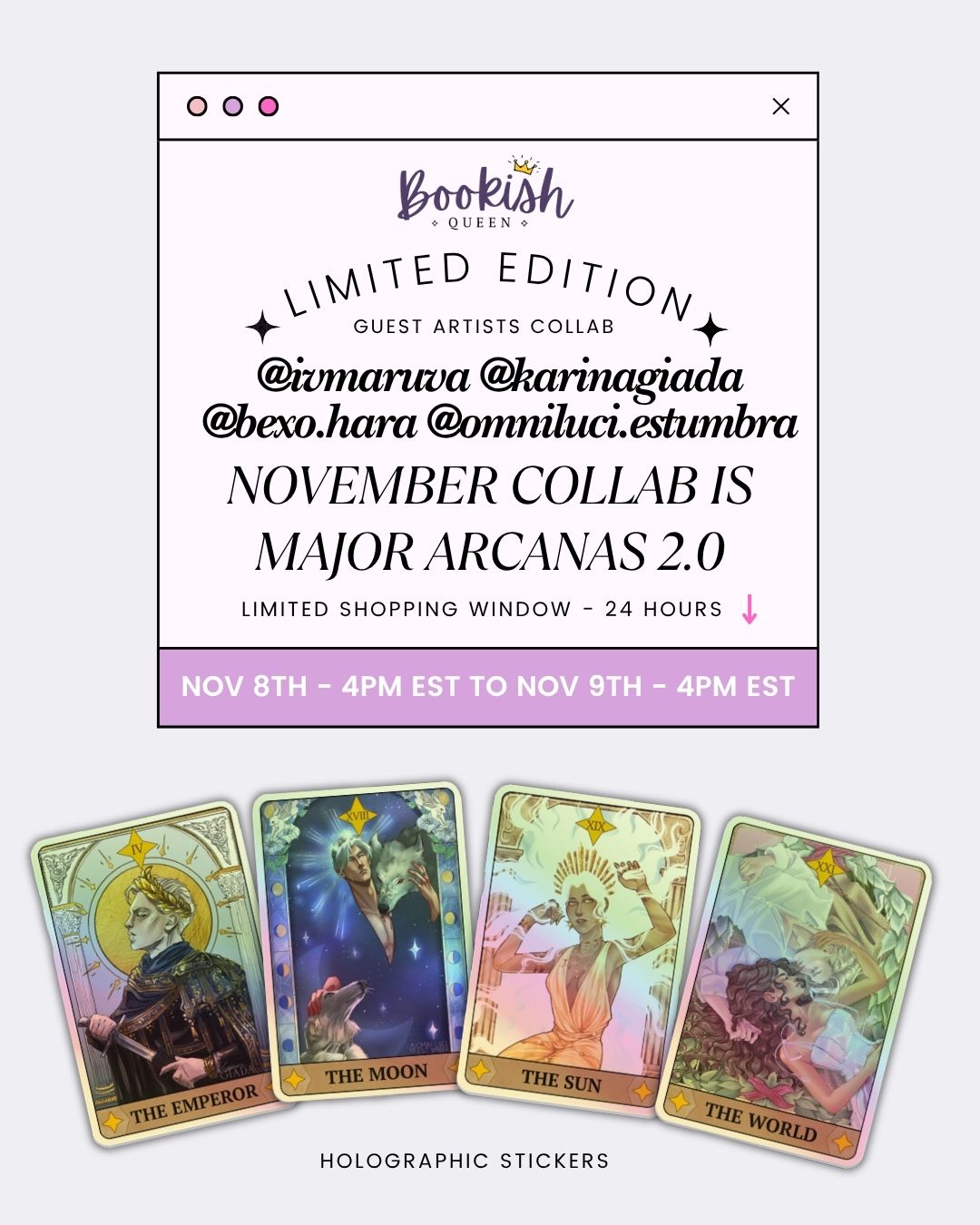 NOVEMBER COLLAB - Dramione Tarot Multi-Artist