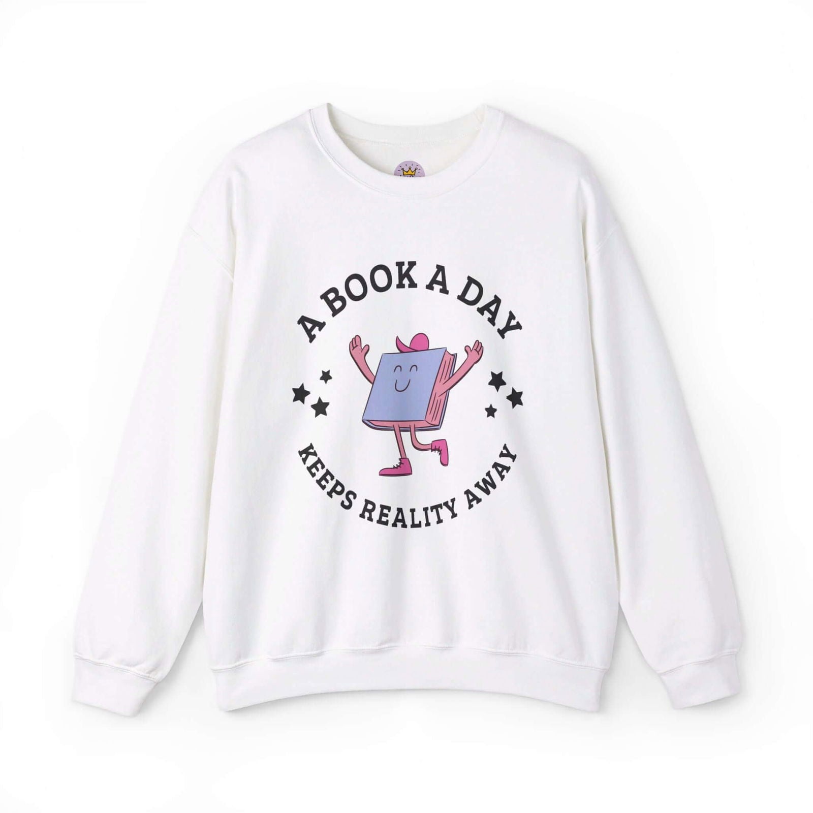 A Book a Day Keeps Reality Away Sweatshirt - Bookish Queen