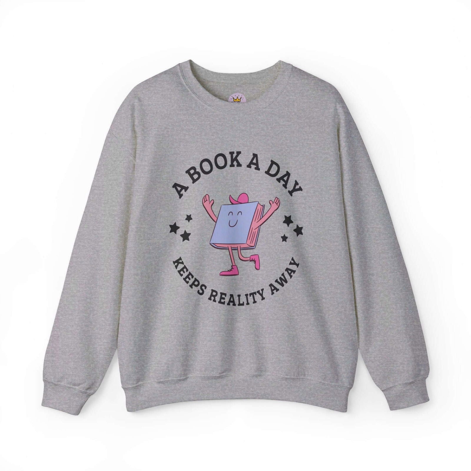 A Book a Day Keeps Reality Away Sweatshirt - Bookish Queen