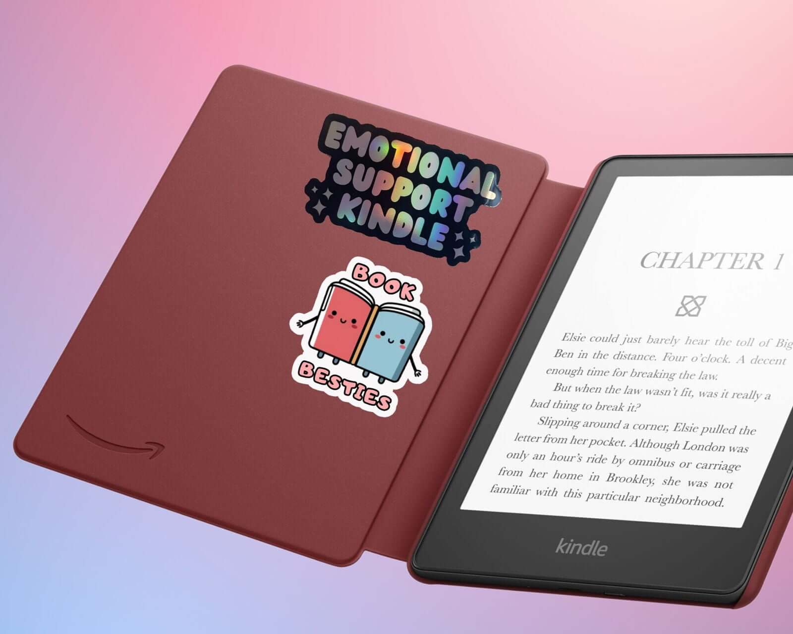 Book Besties Sticker - Gift for Book Lovers Bookish Fandom Merch