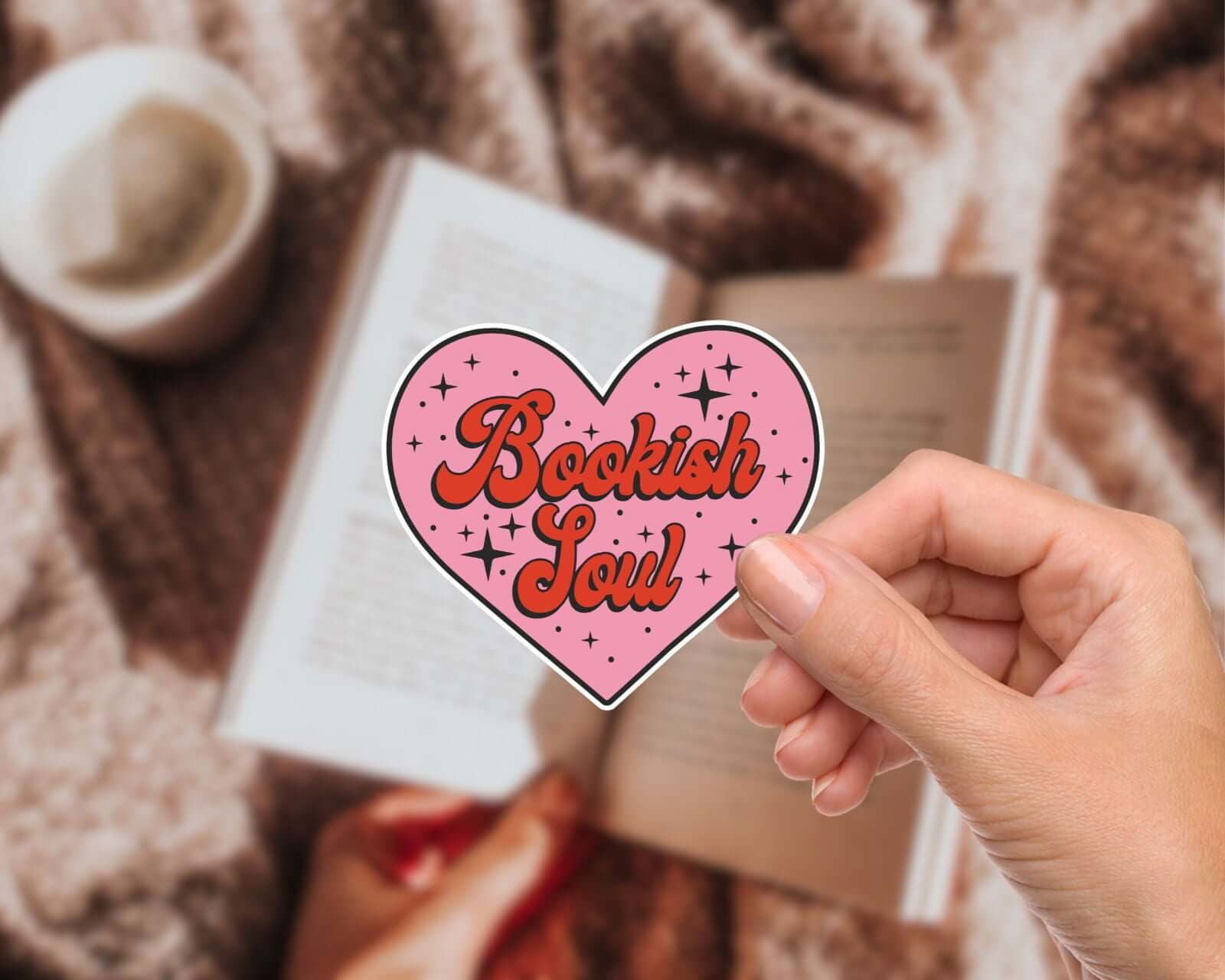 Book Lover Sticker - Bookish Soul - Bookish Queen