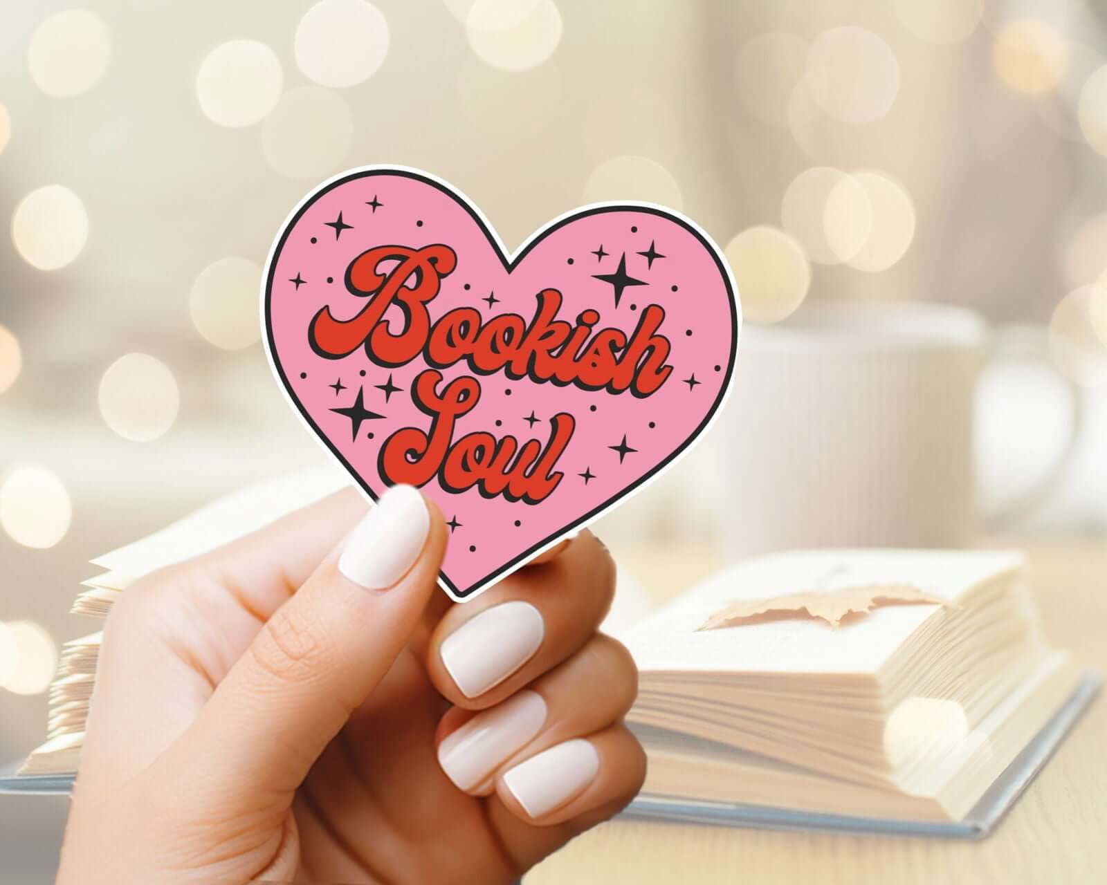 Book Lover Sticker - Bookish Soul - Bookish Queen