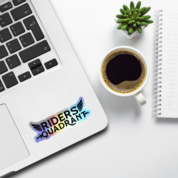 Fourth Wing Riders Quadrant Sticker - Bookish Queen