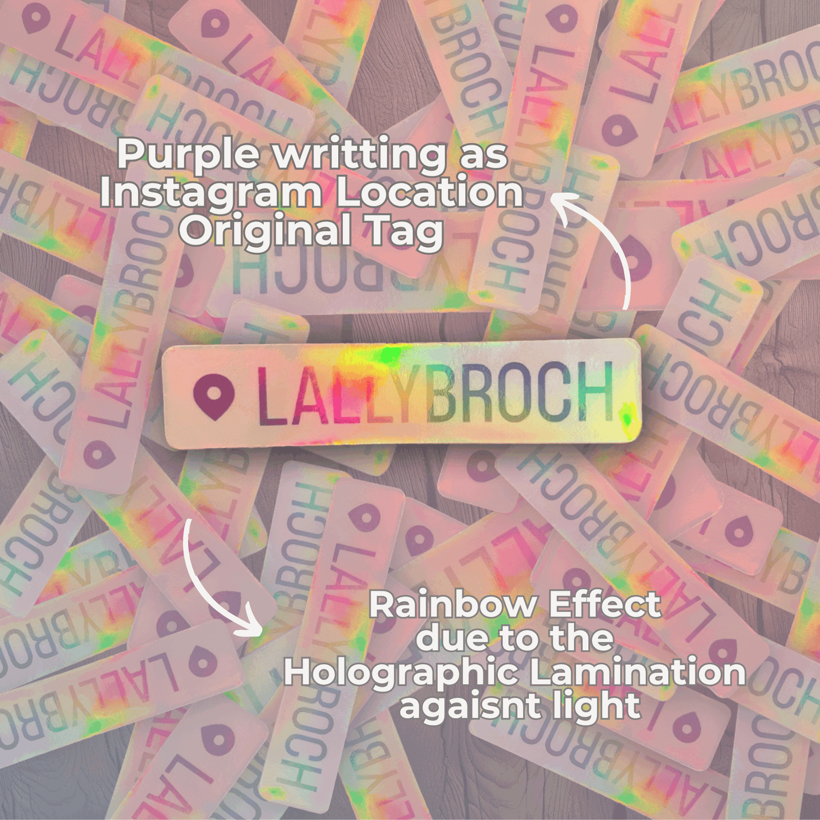 Outlander Lallybroch Location Tag Sticker - Bookish Queen