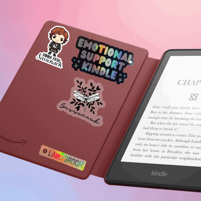 Outlander Lallybroch Location Tag Sticker - Bookish Queen