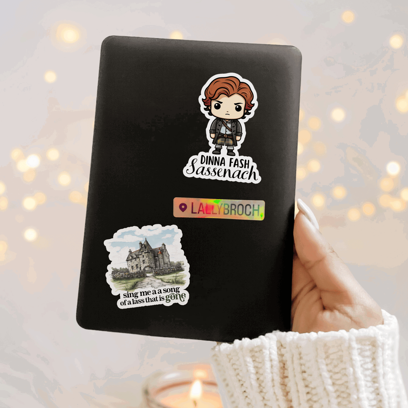 Outlander Lallybroch Location Tag Sticker - Bookish Queen