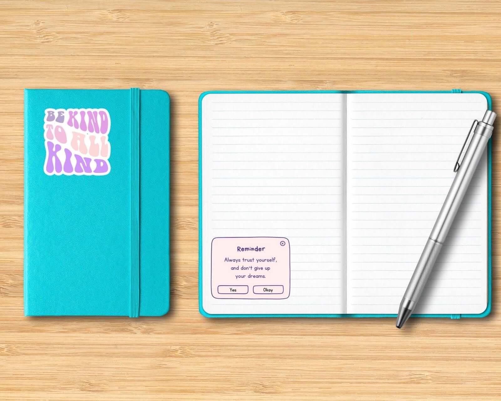 Self-Love "Don't give up your dreams" Sticker Bookish Gifts