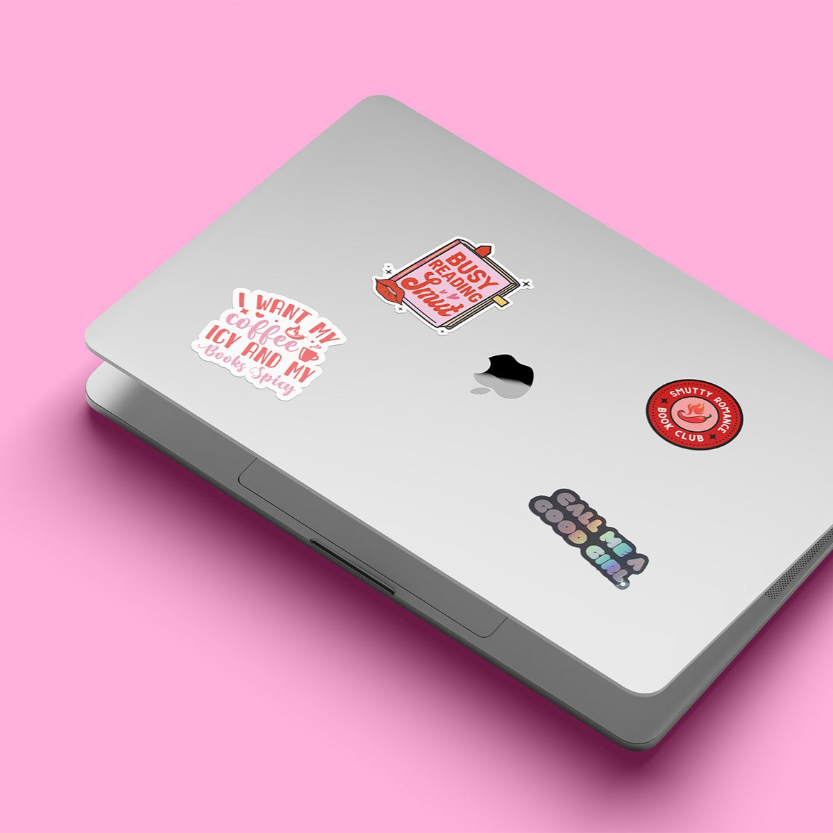 Spicy Book Quote Sticker Call Me Good Girl - Bookish Queen