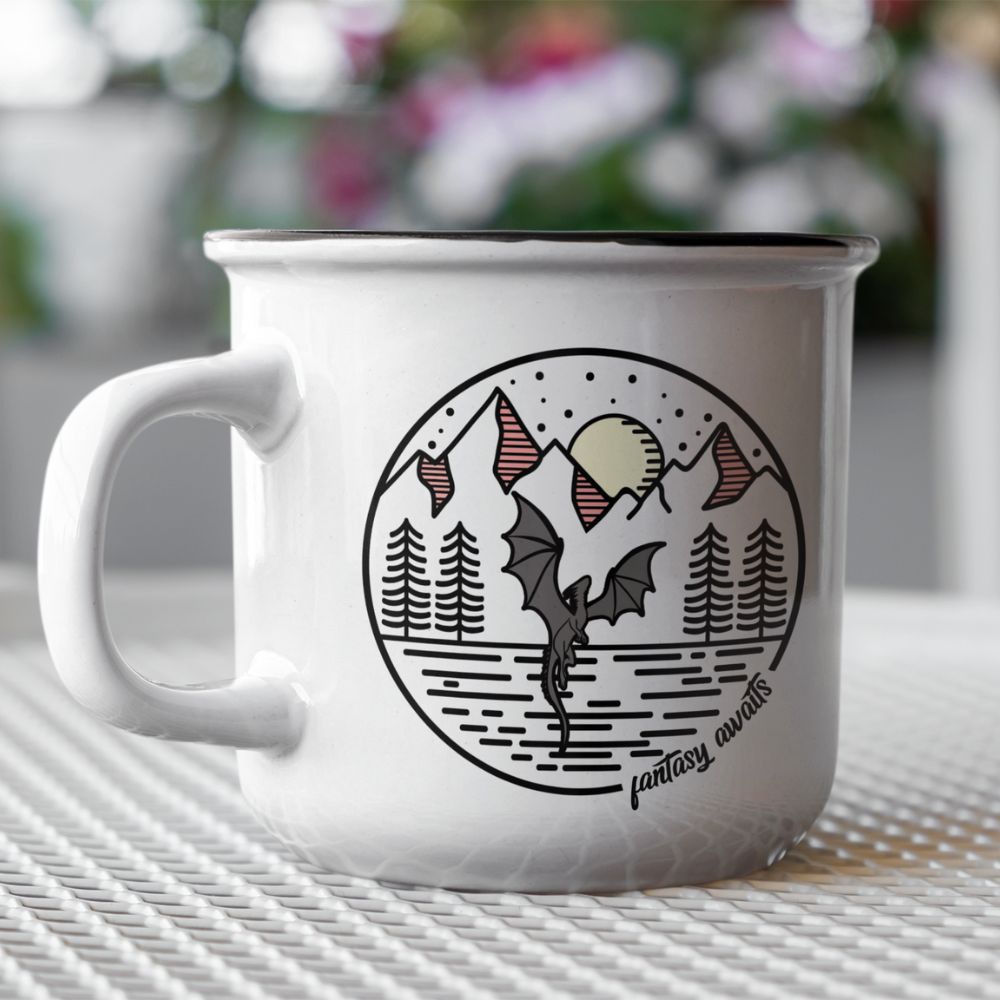 bookish mug fantasy lover