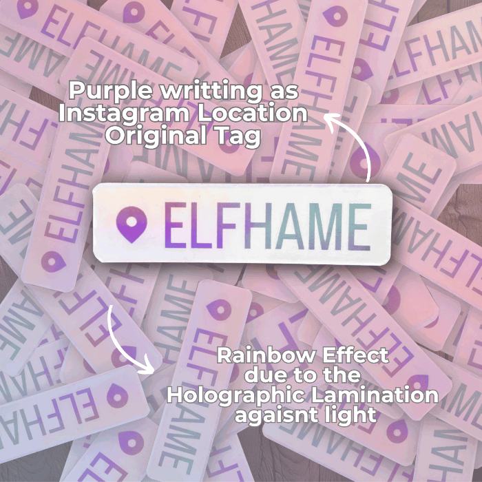 The Folk of Air/Cruel Prince Elfhame Location Tag Sticker - Bookish Queen