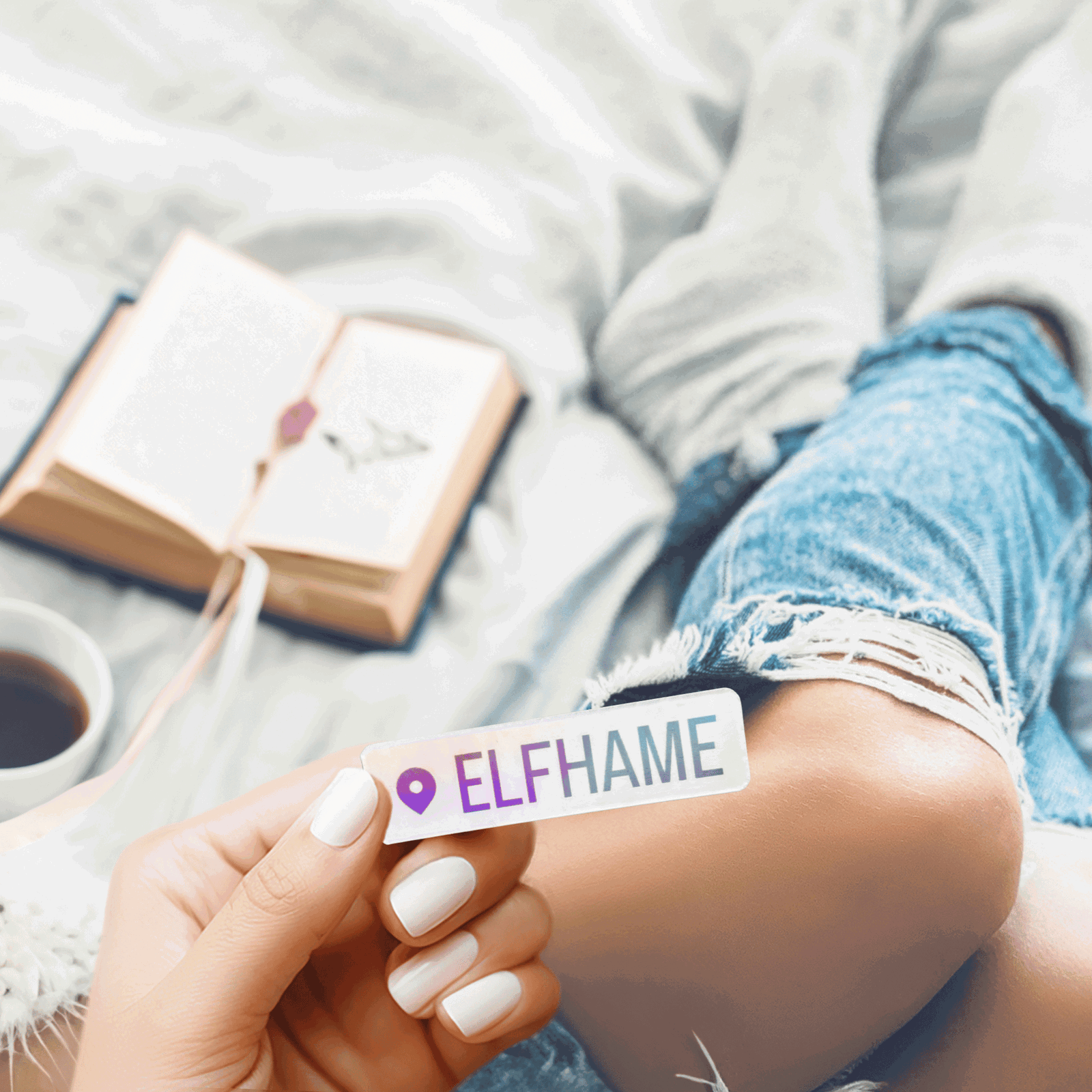 The Folk of Air/Cruel Prince Elfhame Location Tag Sticker - Bookish Queen