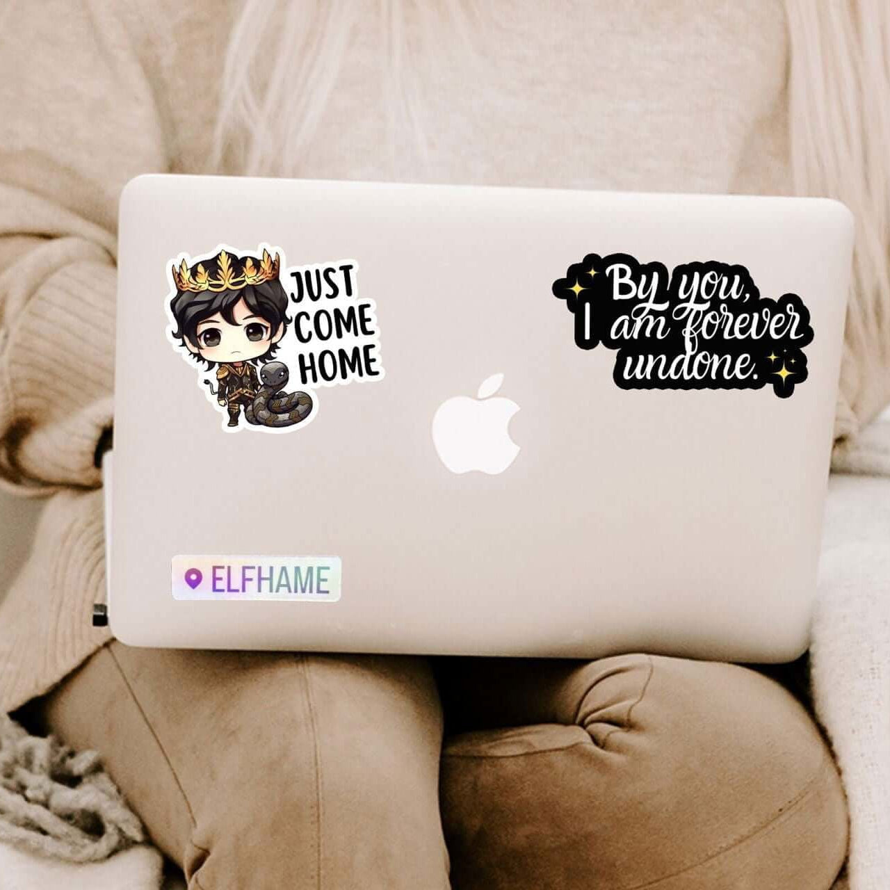 The Folk of Air Cruel Prince Chibi Cardan Sticker - Bookish Queen