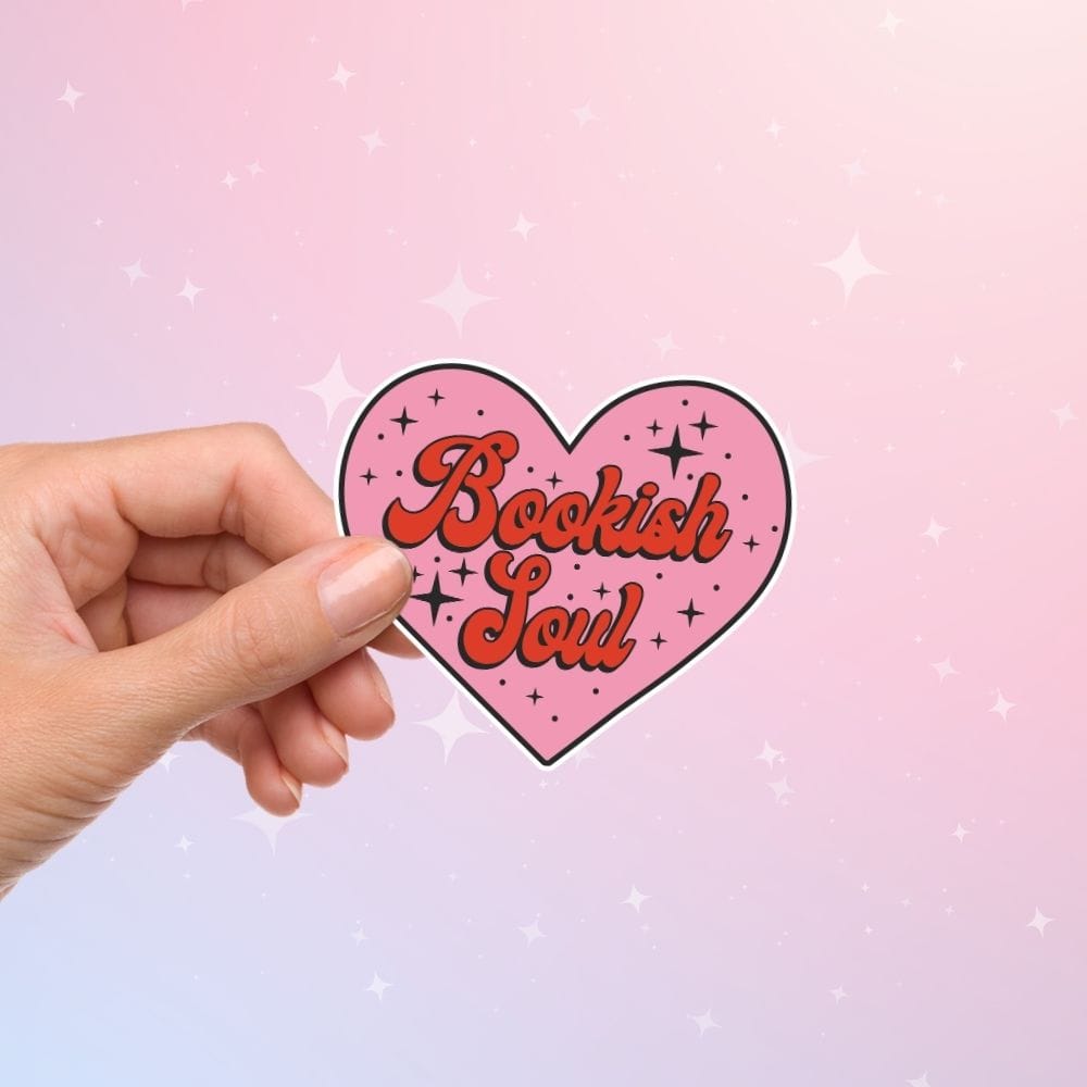 Bookish Queen Stickers Book Lover Sticker - Bookish Soul