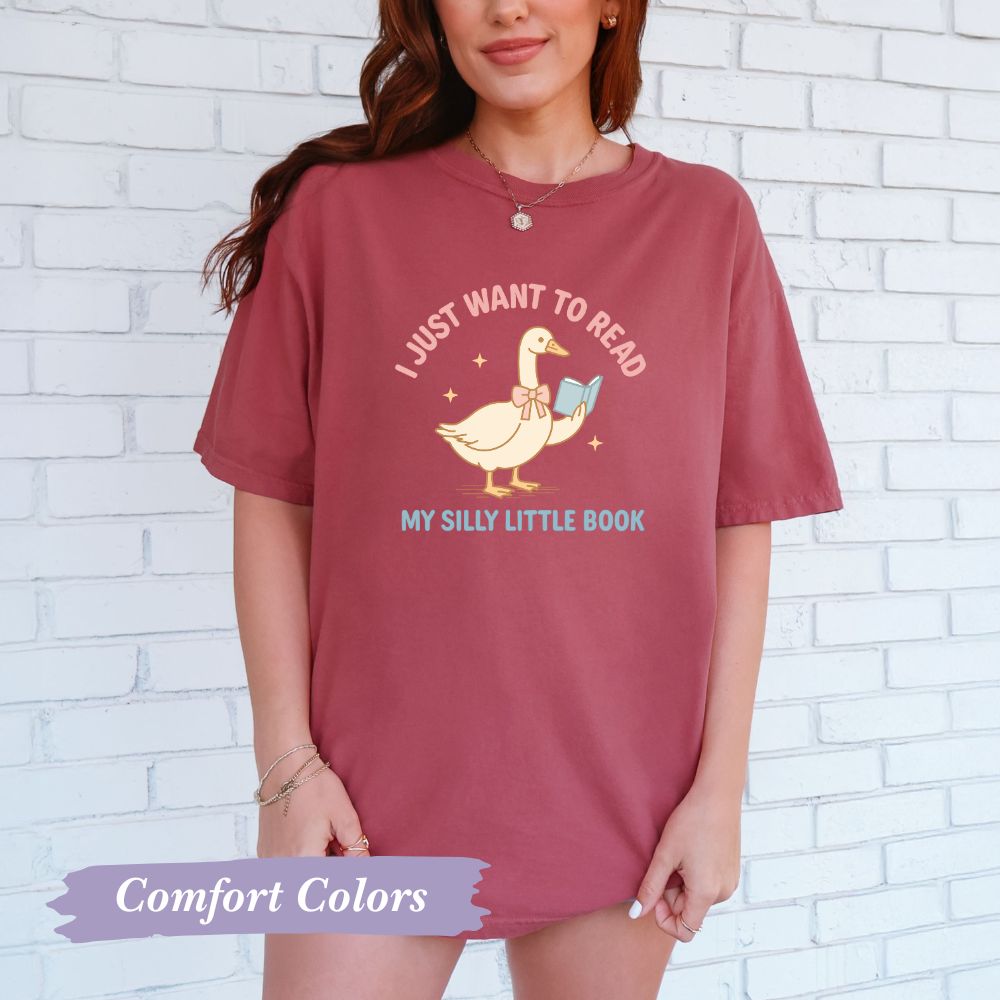 Bookish Queen T-Shirt Bookish Silly Goose T-Shirt