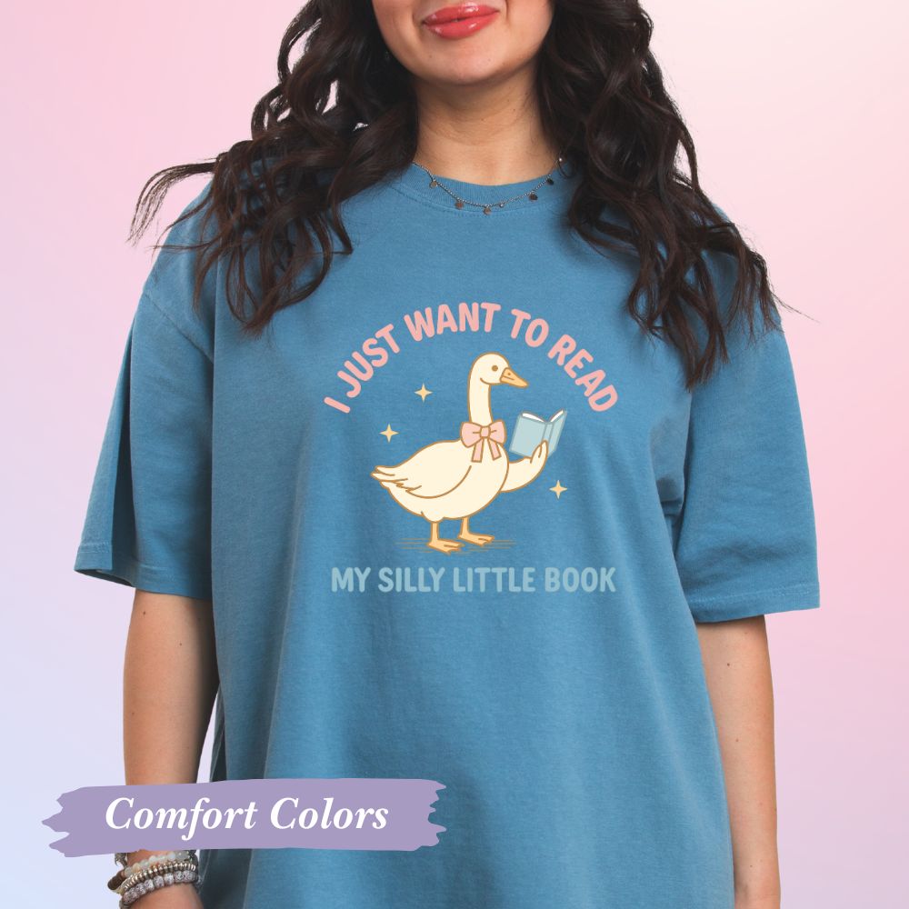 Bookish Queen T-Shirt Bookish Silly Goose T-Shirt