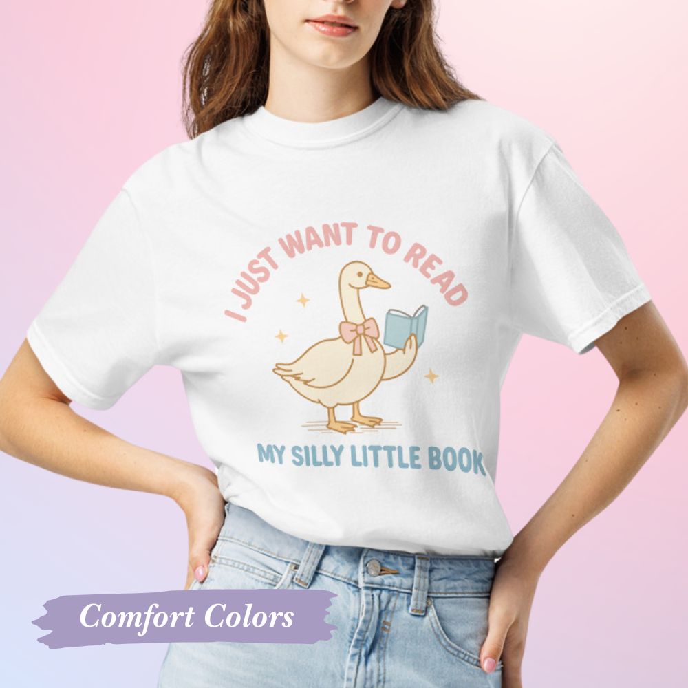 Bookish Queen T-Shirt Bookish Silly Goose T-Shirt