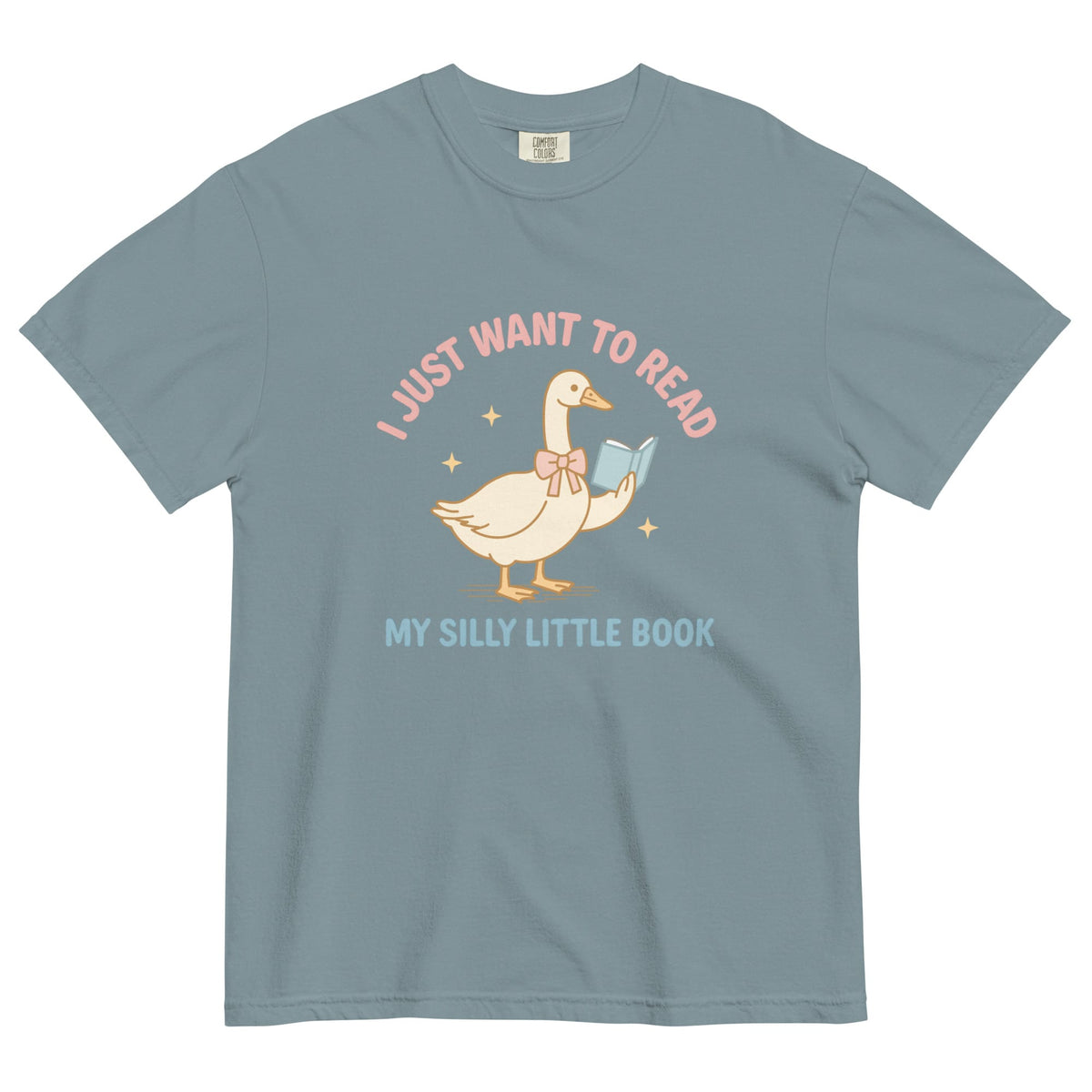 Bookish Queen T-Shirt LightBlue / S Bookish Silly Goose T-Shirt