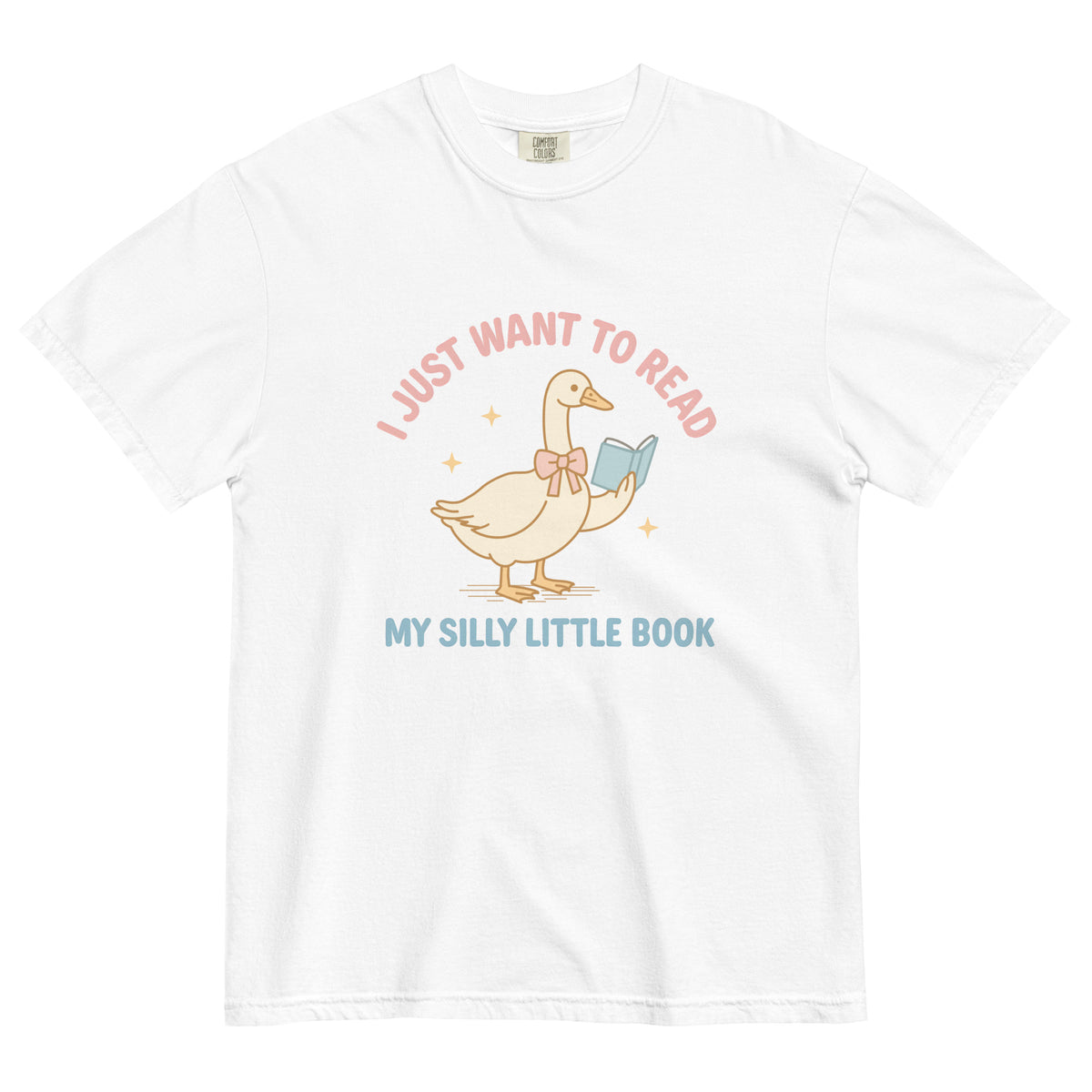 Bookish Queen T-Shirt White / S Bookish Silly Goose T-Shirt