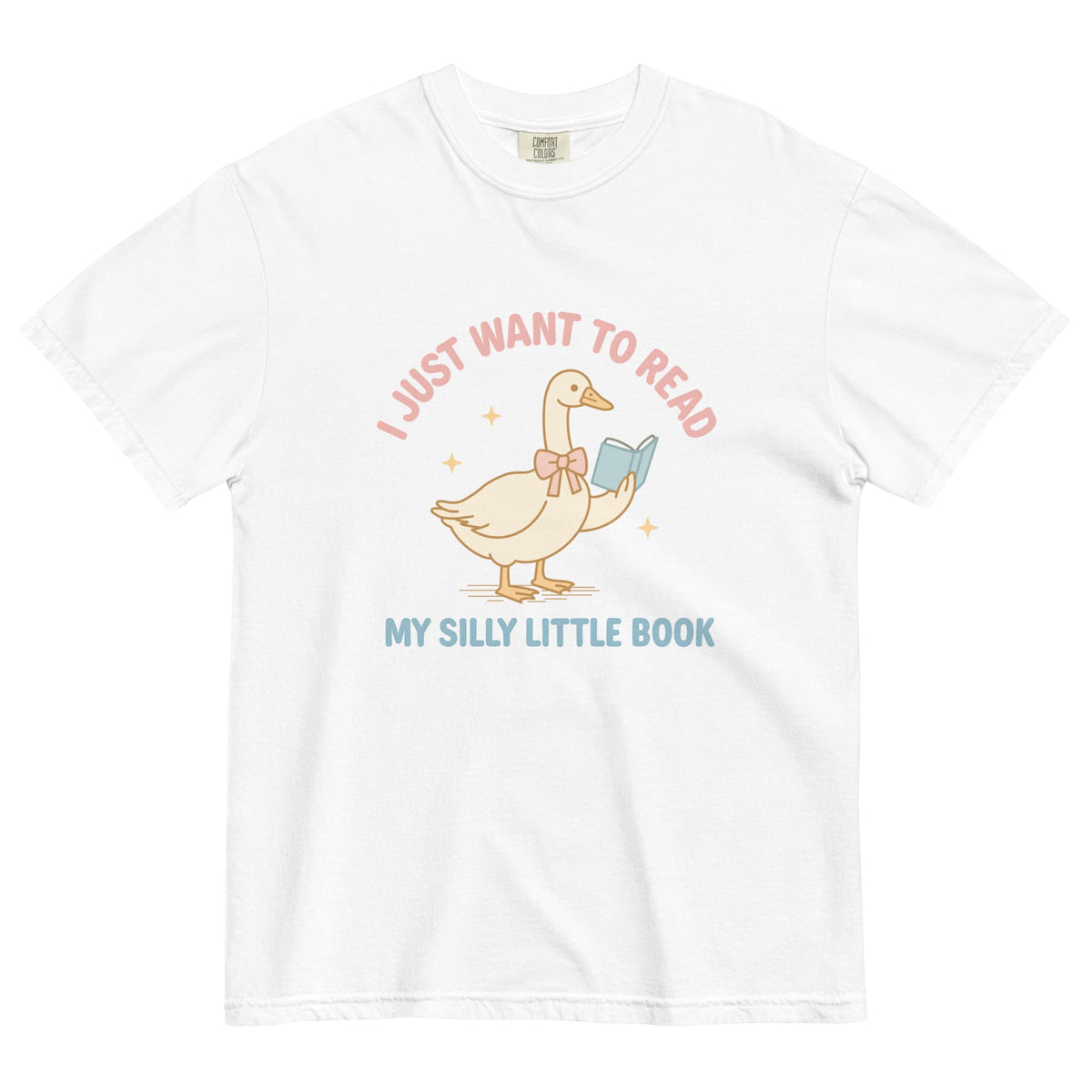 Bookish Queen T-Shirt White / S Bookish Silly Goose T-Shirt