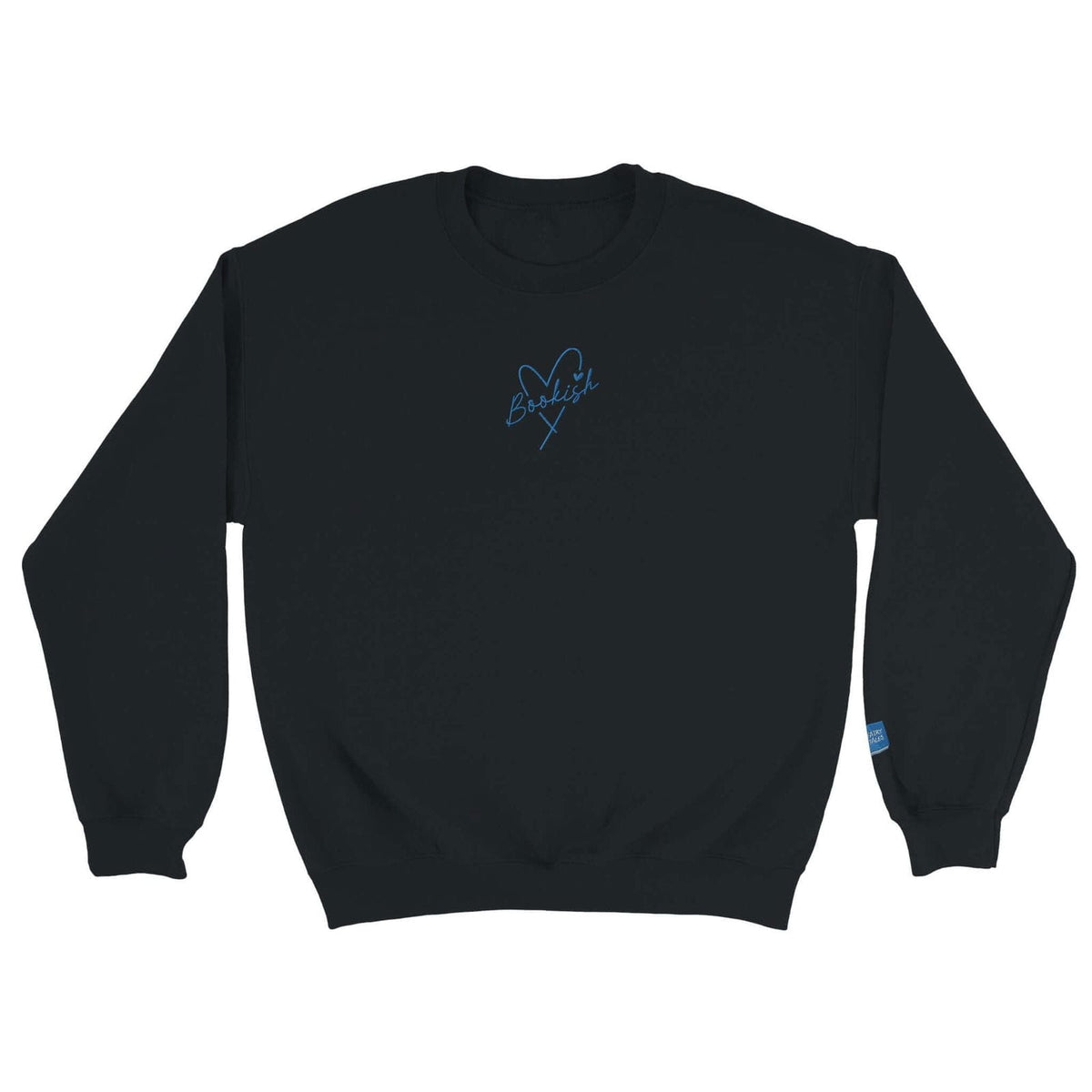 Bookish Queen Print Material Black / S Bookish Sweatshirt Embroidered - Fairy Tales