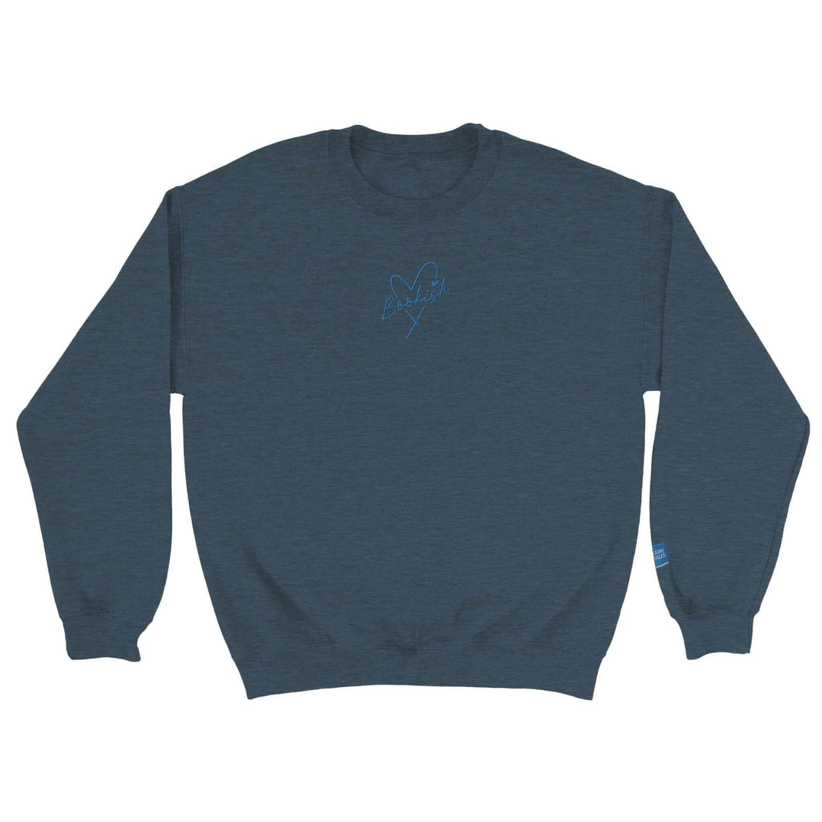 Bookish Queen Print Material DarkGrey / S Bookish Sweatshirt Embroidered - Fairy Tales