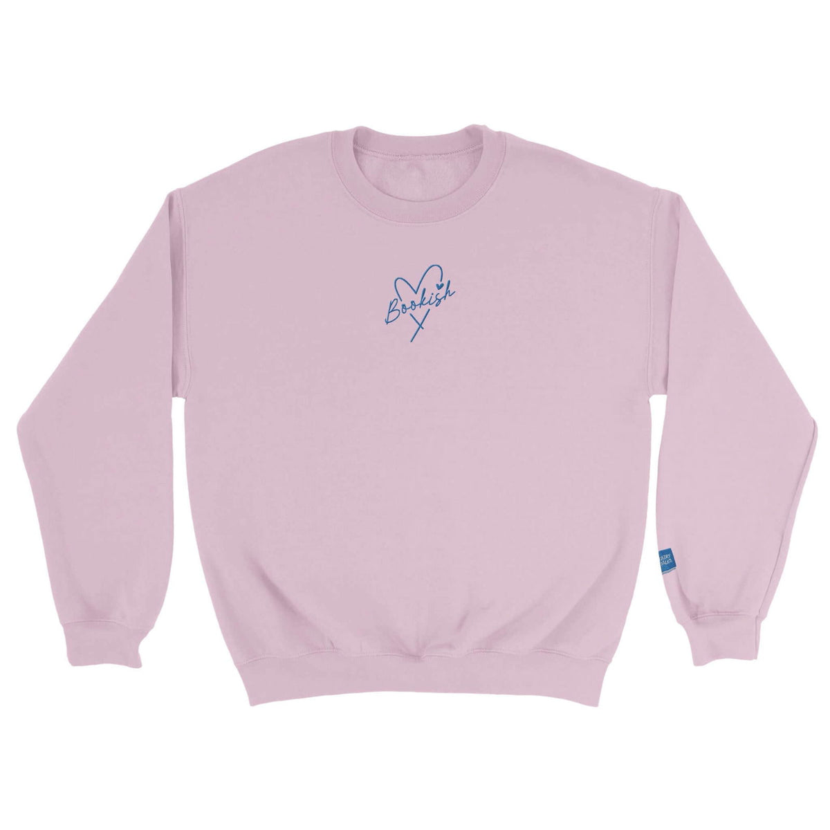 Bookish Queen Print Material LightPink / S Bookish Sweatshirt Embroidered - Fairy Tales