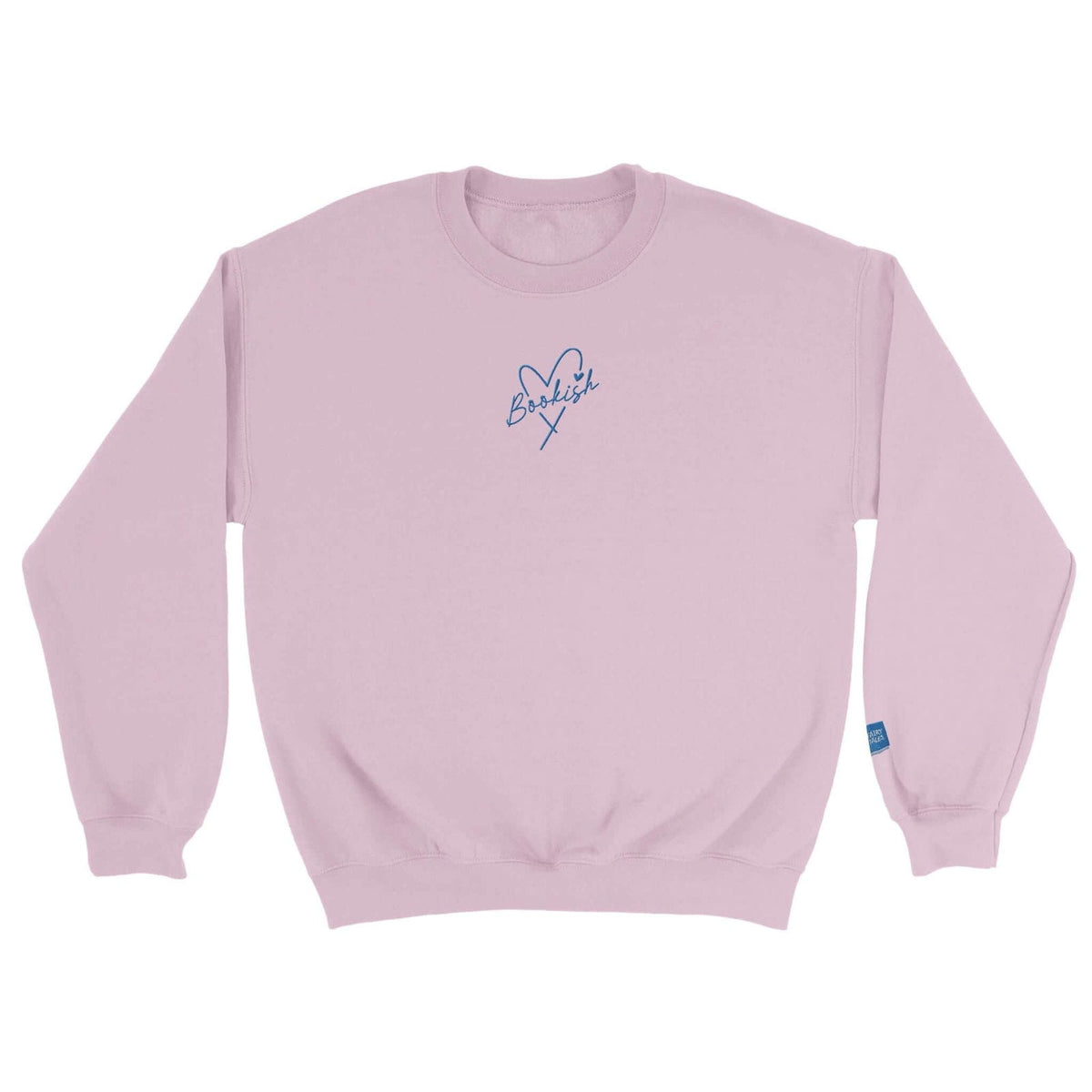 Bookish Queen Print Material LightPink / S Bookish Sweatshirt Embroidered - Fairy Tales