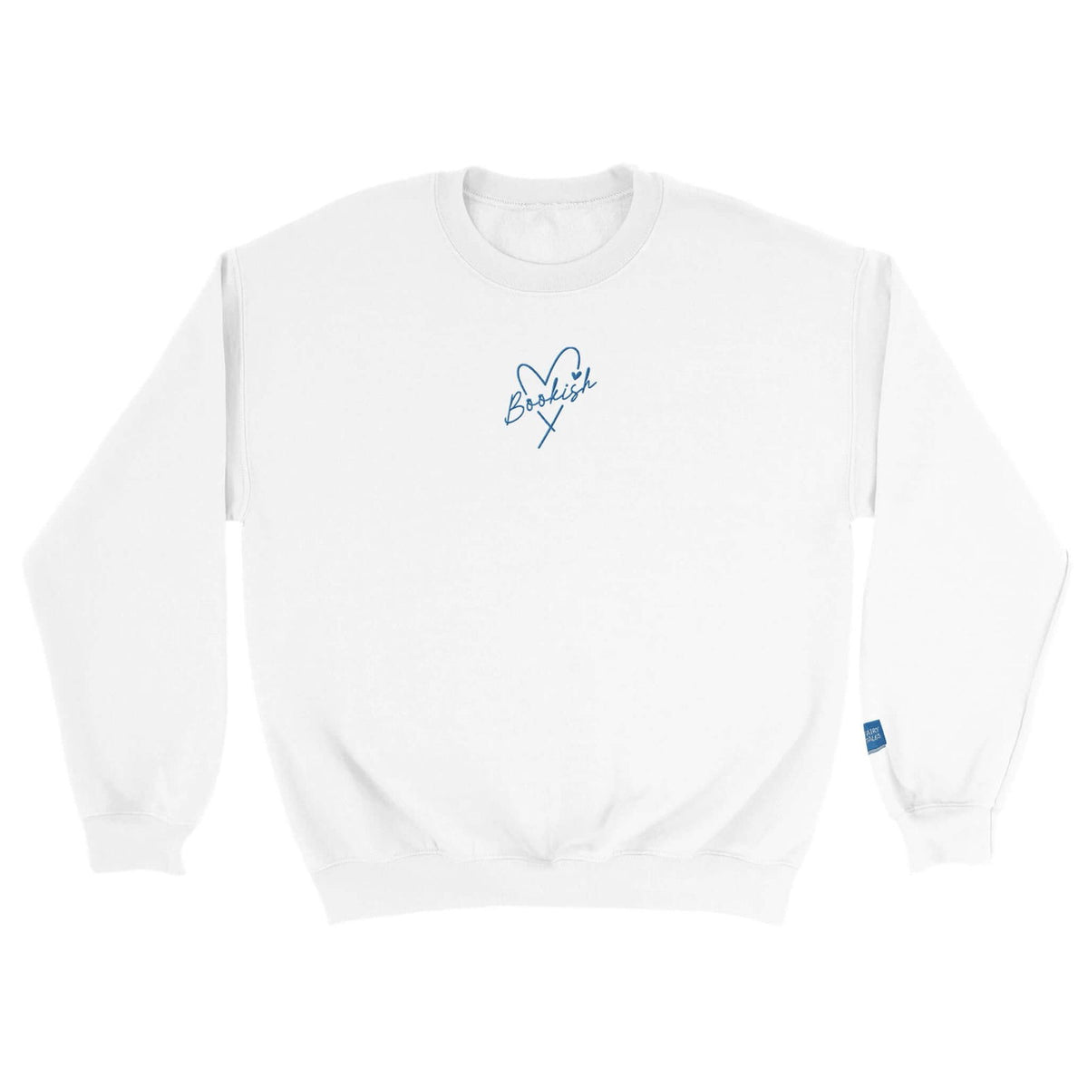 Bookish Queen Print Material White / S Bookish Sweatshirt Embroidered - Fairy Tales