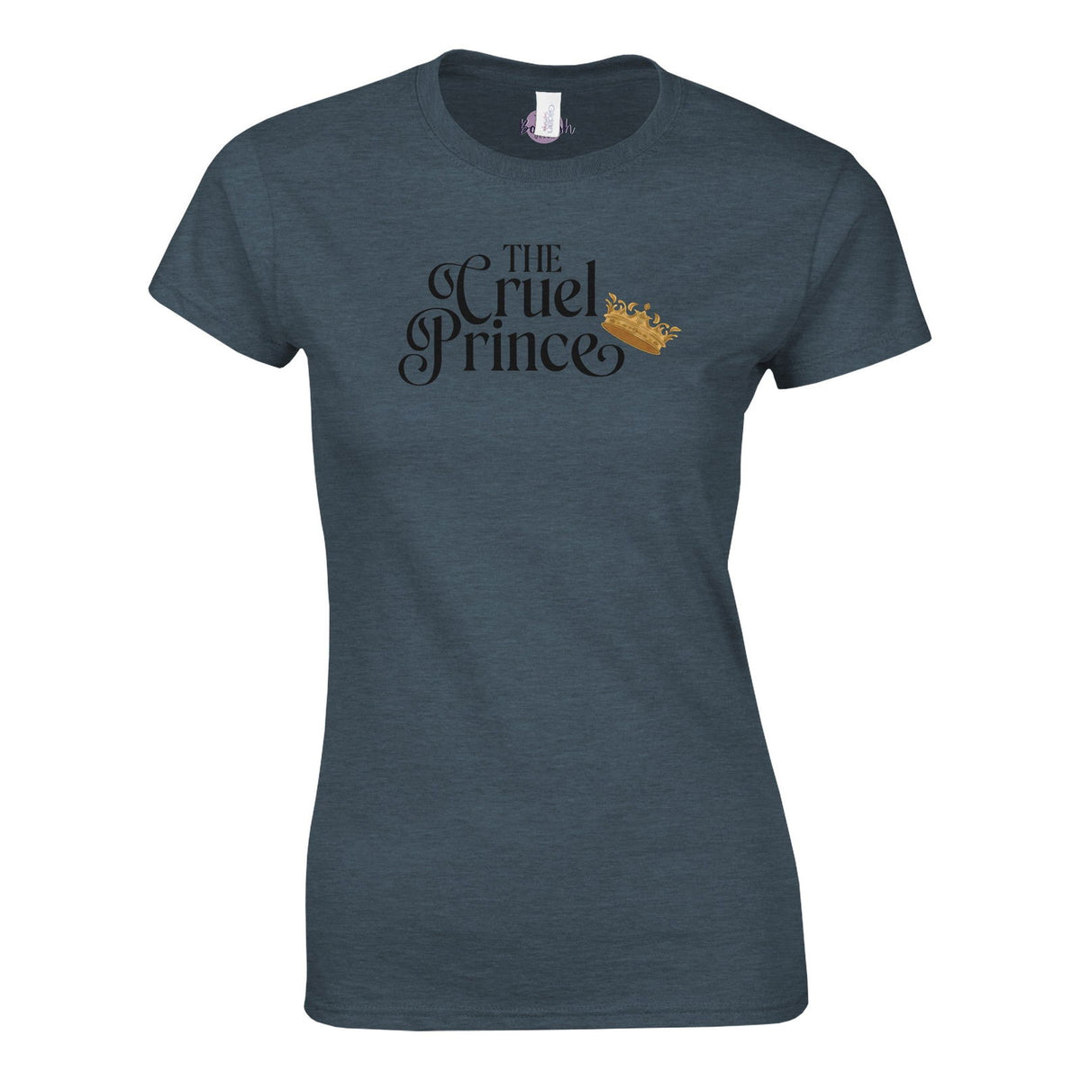 Bookish Queen T-Shirt DarkGrey / S Cardan T-Shirt - Hannah Elizabeth Exclusive Collab