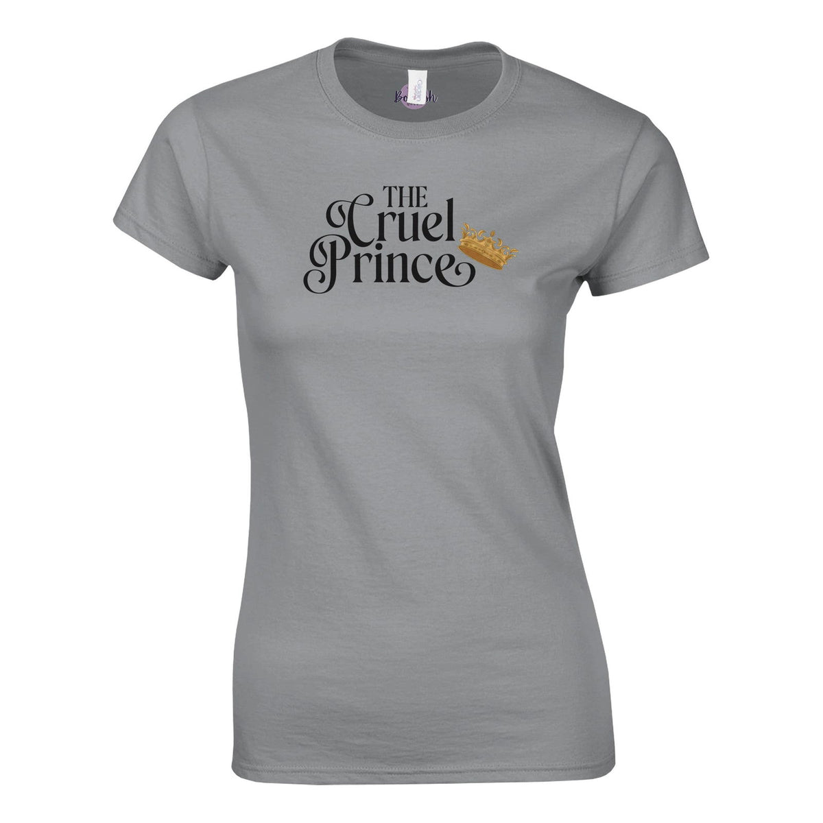 Bookish Queen T-Shirt Grey / S Cardan T-Shirt - Hannah Elizabeth Exclusive Collab