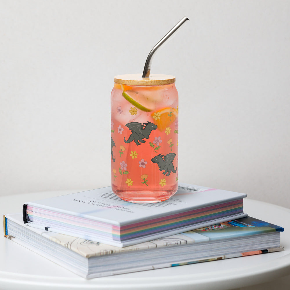Bookish Queen Glass Cup Dragon Glass Sippy Cup