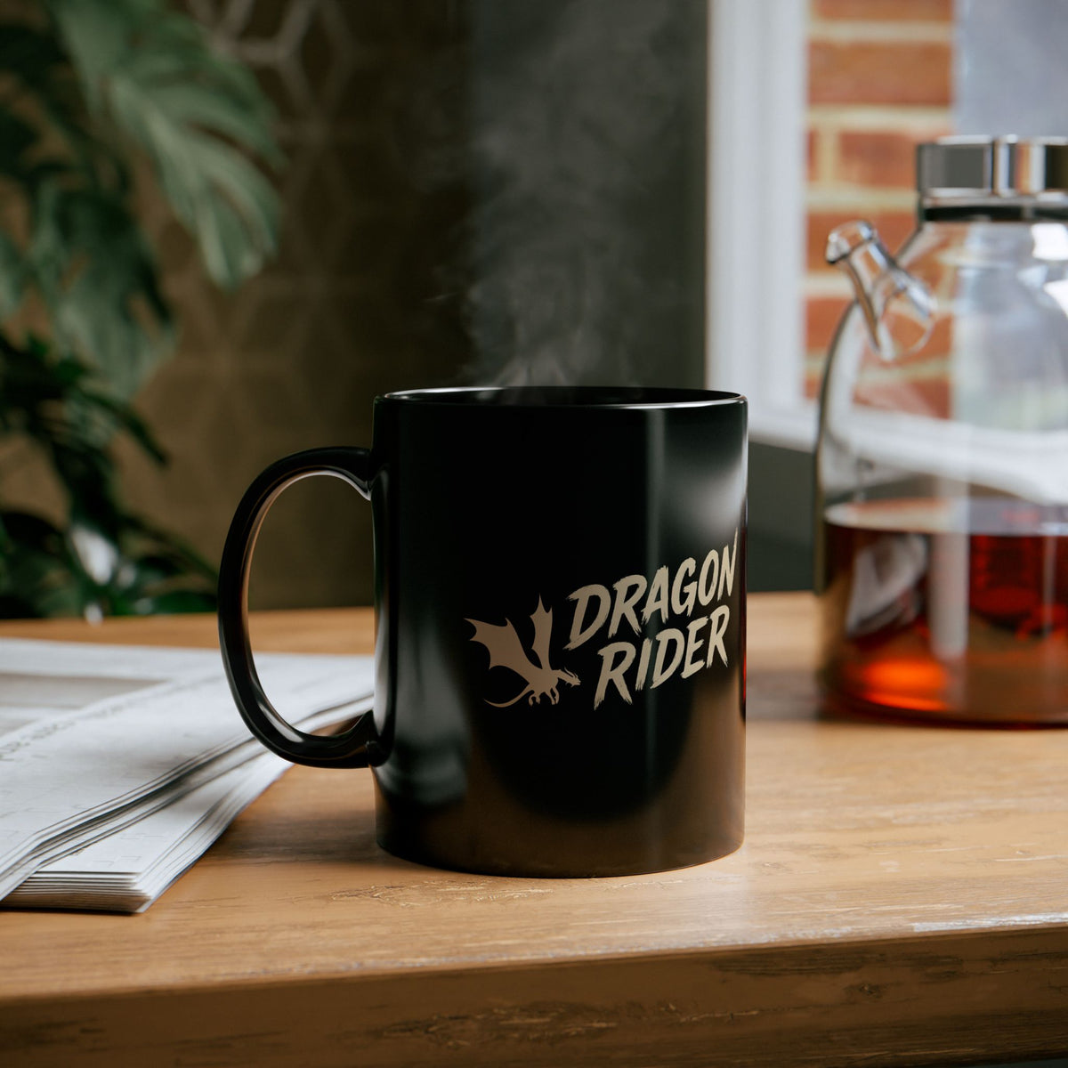 Bookish Queen Mug Dragon Rider Mug - Fantasy Book Lover