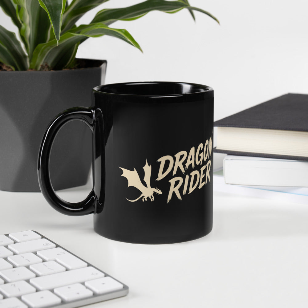Coffee mug for book lovers inspired by dragon rider fantasy series