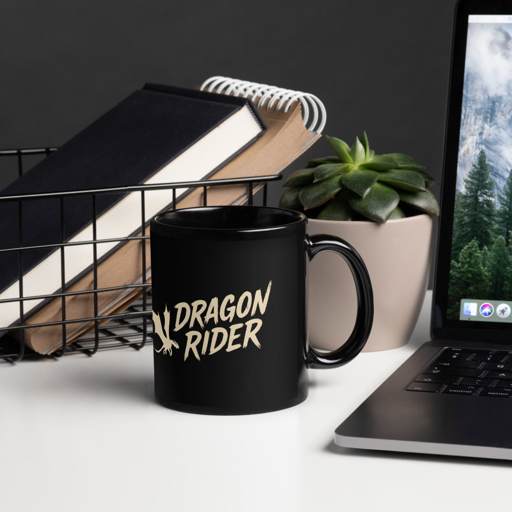 bookish mug dragon
