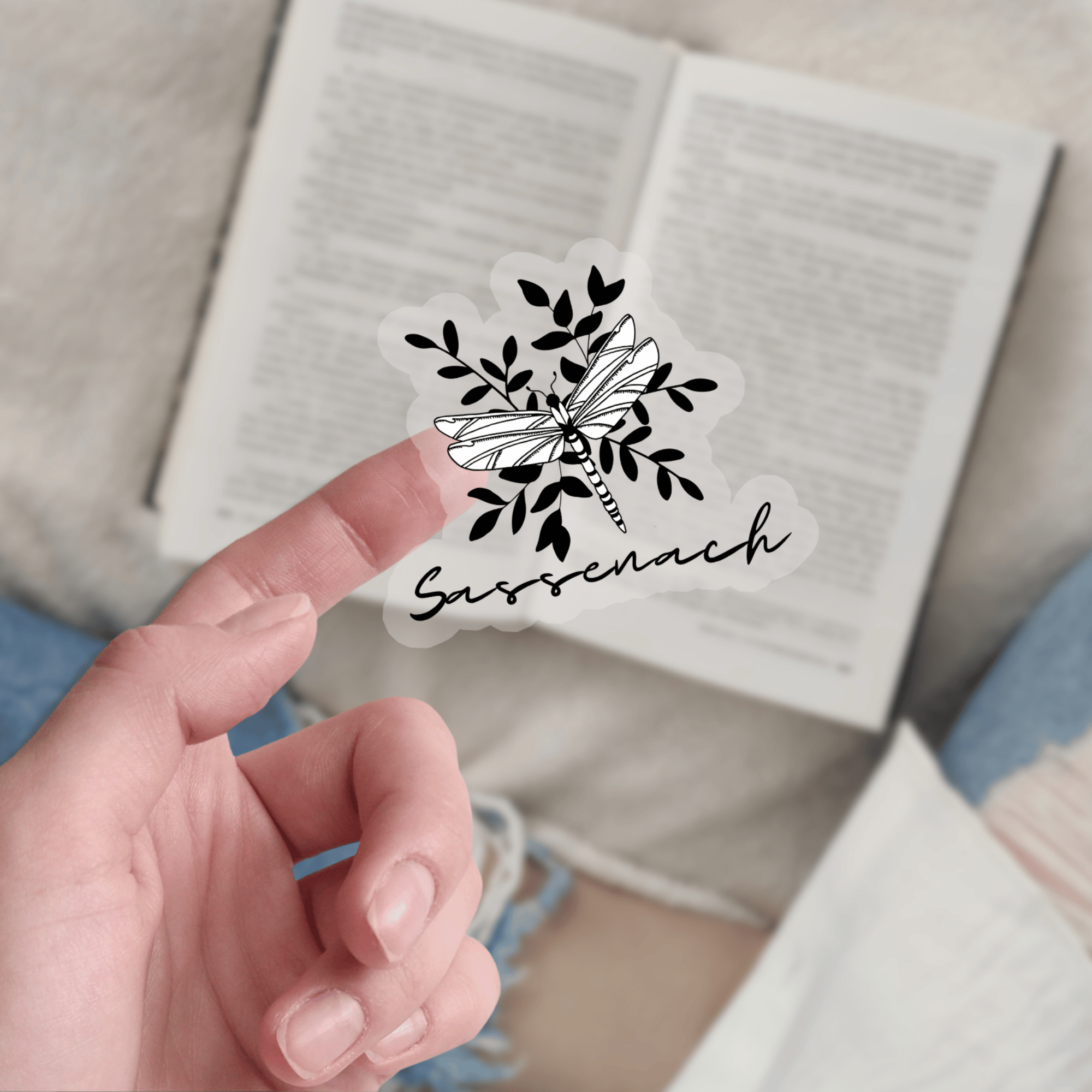 Claire Fraser themed bookish accessory for readers