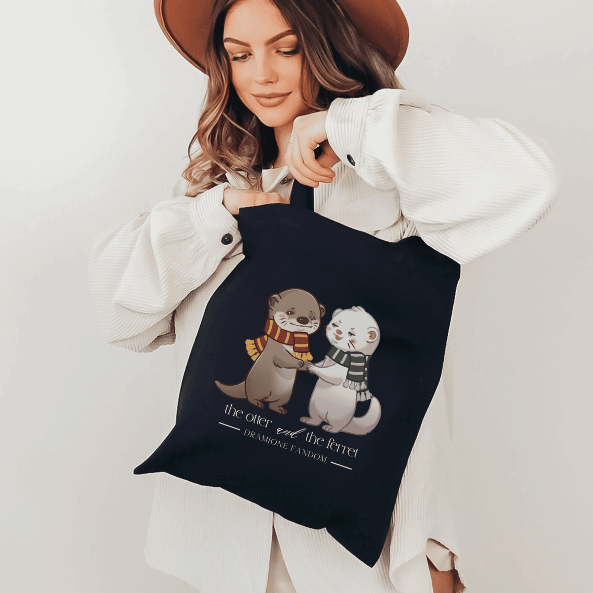 Bookish Queen Tote Bags Dramione Fandom Tote Bag - @ivmaruva Collab