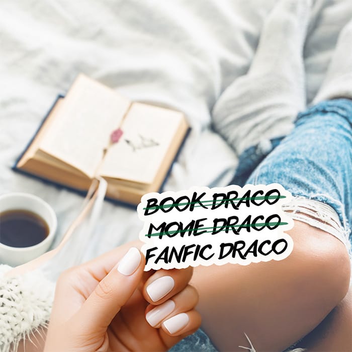 Bookish Queen Dramione Stickers Dramione Sticker Draco Fanfic is Better