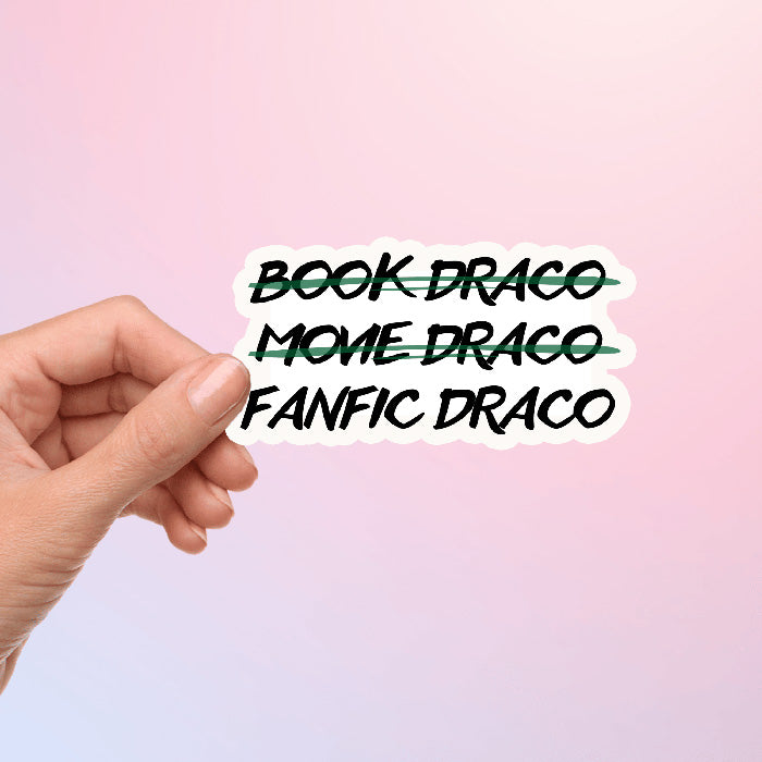 Bookish Queen Dramione Stickers Dramione Sticker Draco Fanfic is Better