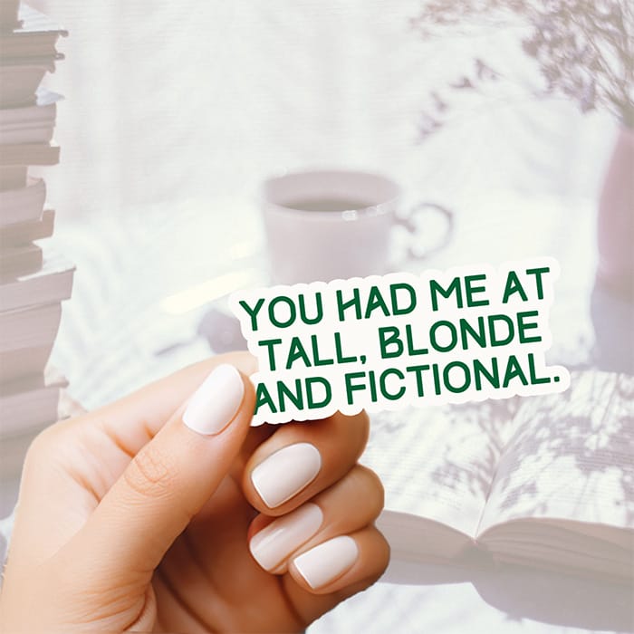 Bookish Queen Dramione Stickers Dramione Sticker Malfoy - Tall Blonde and Fictional Sticker