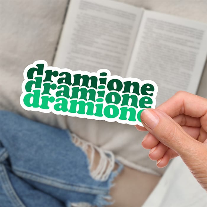 Bookish Queen Dramione Stickers Gems Holographic Dramione Stickers - Dramione Fandom