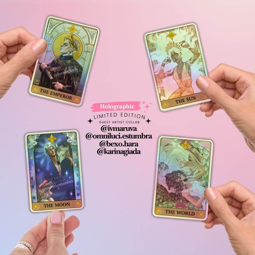 Bookish Queen Dramione Stickers Dramione Stickers - Major Arcanas Tarot Collab 2.0