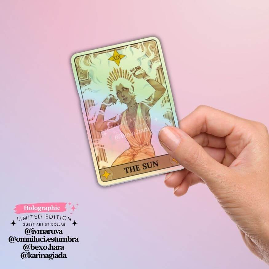 Bookish Queen Dramione Stickers The Sun Dramione Stickers - Major Arcanas Tarot Collab 2.0