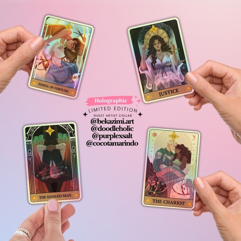 Bookish Queen Dramione Stickers Dramione Stickers - Major Arcanas Tarot Collab 3.0