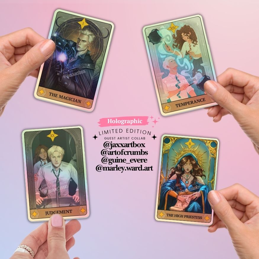 Bookish Queen Dramione Stickers Dramione Stickers - Major Arcanas Tarot Collab 4.0