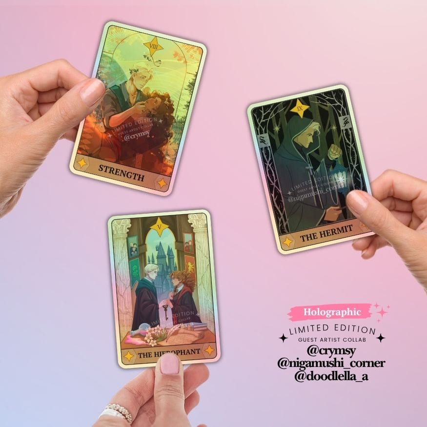 Bookish Queen Dramione Stickers Dramione Stickers - Major Arcanas Tarot Collab 6.0