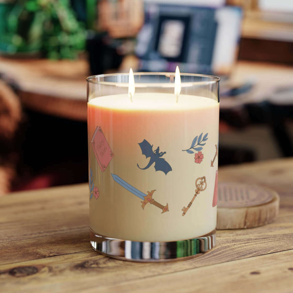 Bookish Queen Candle Fantasy Scented Candle Vegan Soy Wax