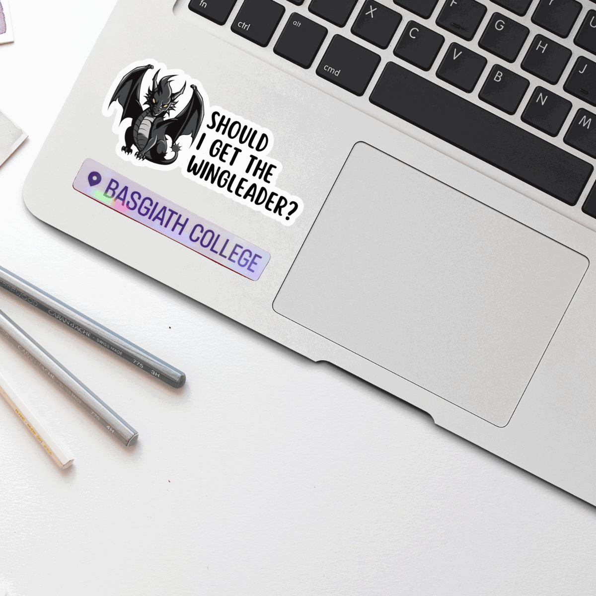 Bookish Queen Fourth Wing Stickers Fourth Wing Basgiath War College Location Tag Sticker