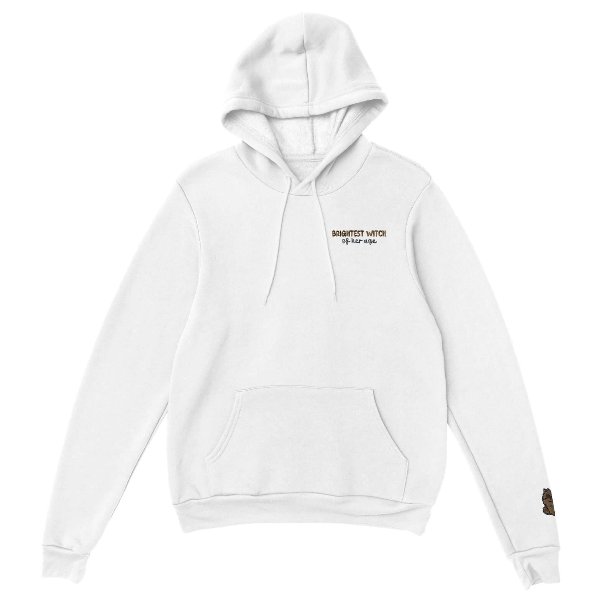 Bookish Queen Sweatshirt White / S Hermione Sweatshirt - Brightest Witch of Her Age Embroidered